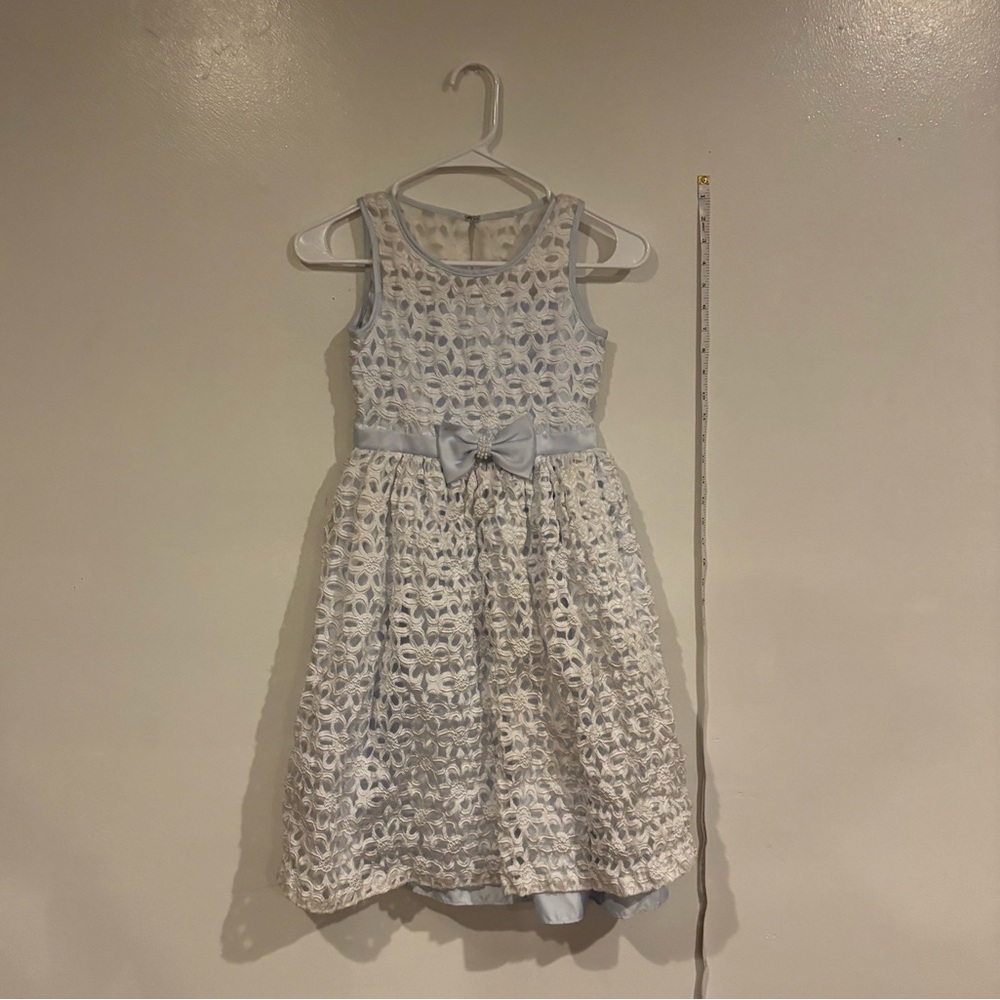 Blue America Princess Dress Baby Blue With Lace